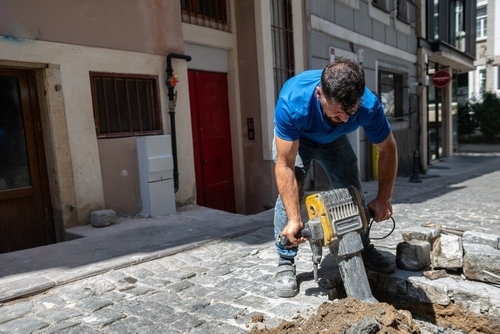 Preparation for Asphalt Removal