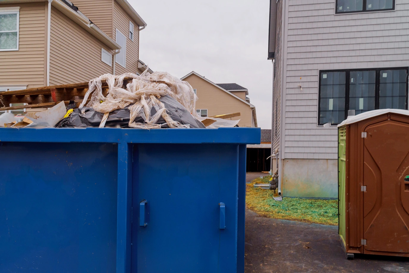 Dumpster Rental for Landscaping and Yard Waste Removal