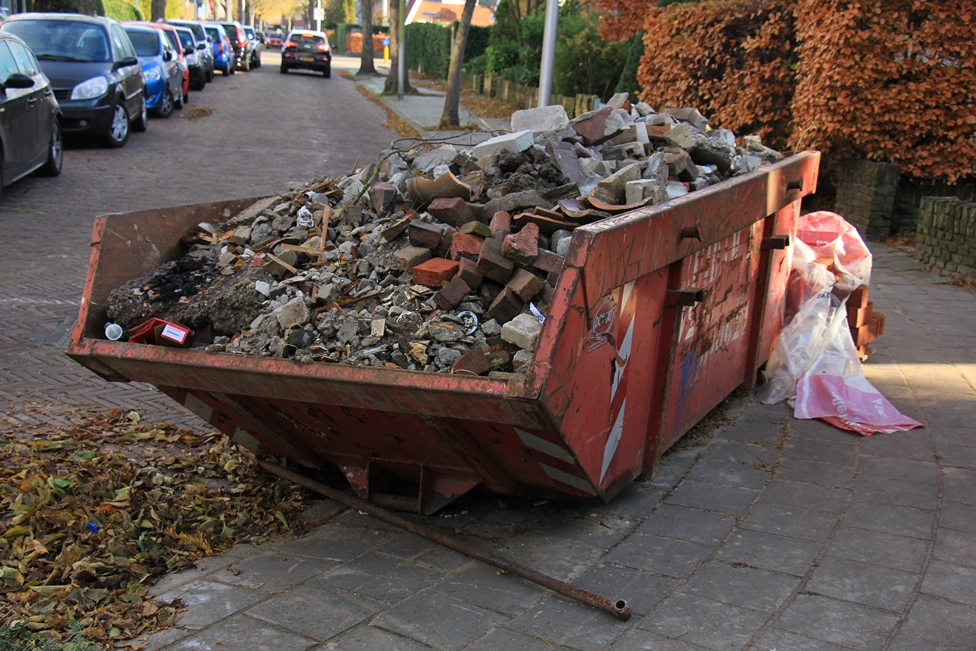 Concrete Roll Off Dumpsters in Greensboro, NC