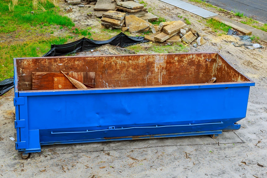 How to Use Your 20-Yard Dumpster Rental in Mount Holly